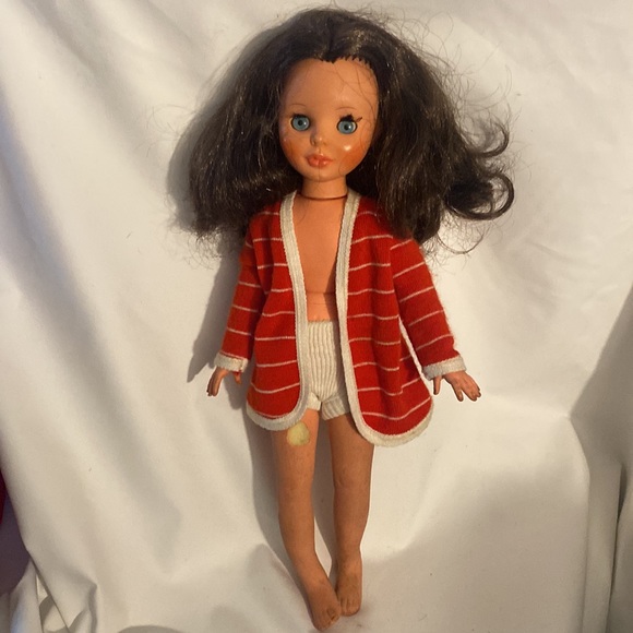 Vintage 1969 Furga Italy Posable Italian Vittoria Doll With Orig Clothes… - Picture 2 of 11